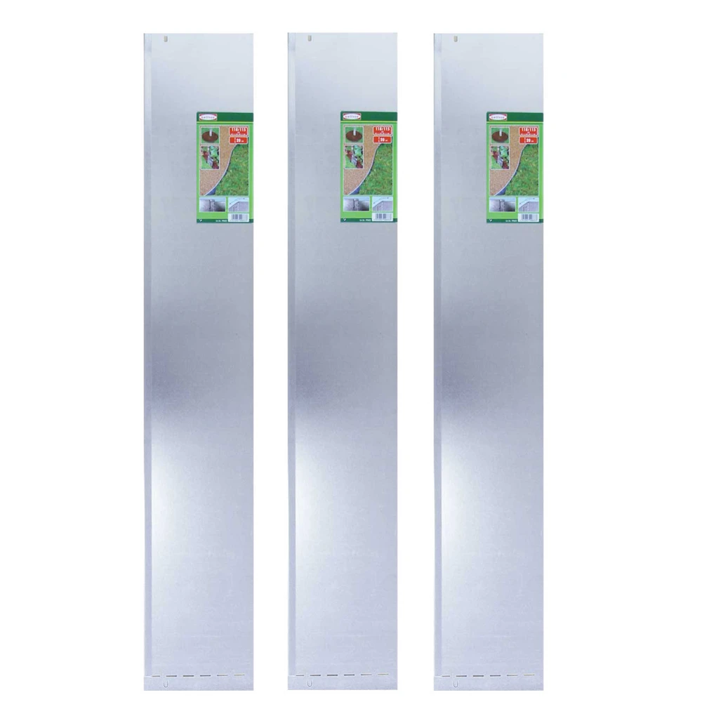 Graskant Metaal 20 X 118 Cm 1 Graskant Metaal 20 X 118 Cm