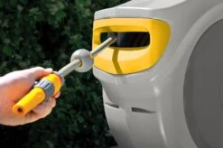Hozelock Flowmax Auto Reel Wandslangbox + 30 M Slang 15 Hozelock Flowmax Auto Reel Wandslangbox + 30 M Slang -Tuinonderhoud 5010646057783 7