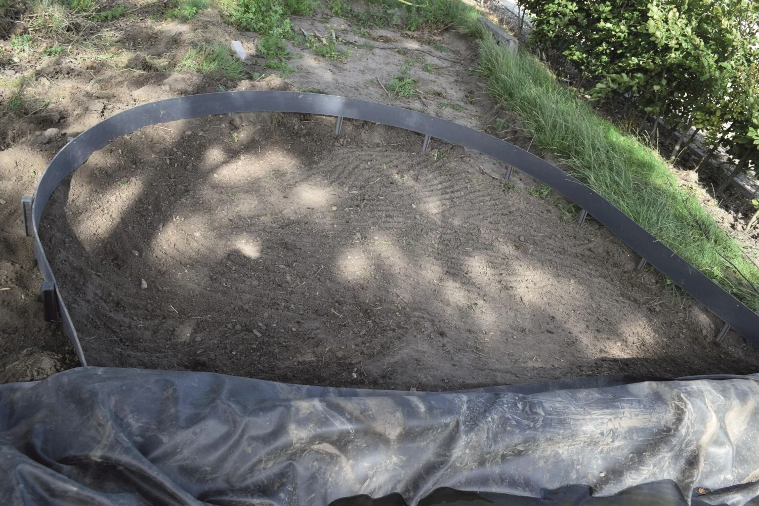 Nature Borderrand Zwart 7mm H14cmx15m 3 Nature Borderrand Zwart 7mm H14cmx15m - Afbeelding 3