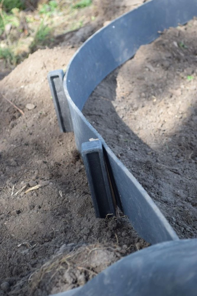 Nature Borderrand Zwart 7mm H19cm X 15m 4 Nature Borderrand Zwart 7mm H19cm X 15m - Afbeelding 4