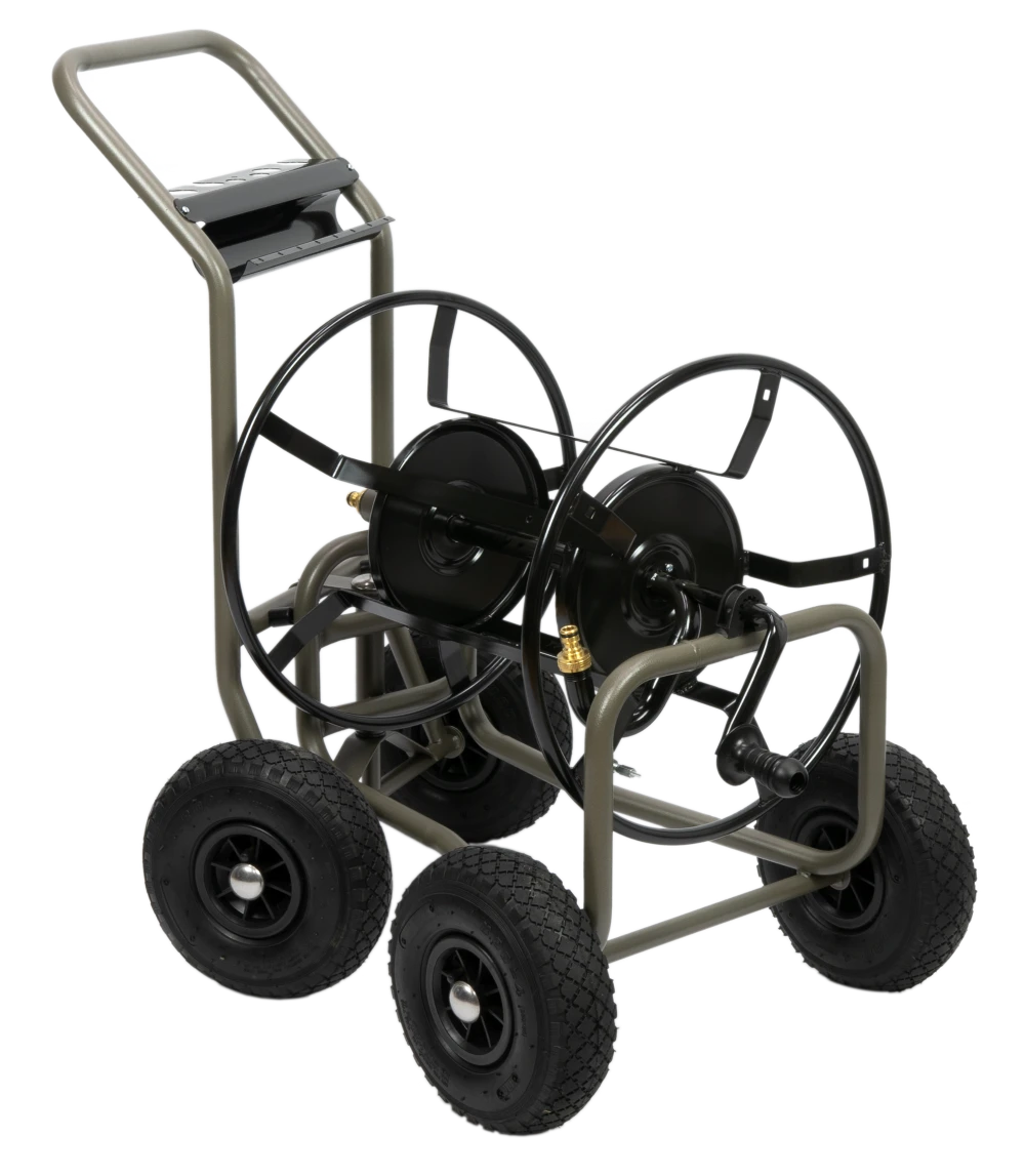 Hozelock Professionele Metalen Slangenwagen 135 Meter 1 Hozelock Professionele Metalen Slangenwagen 135 Meter