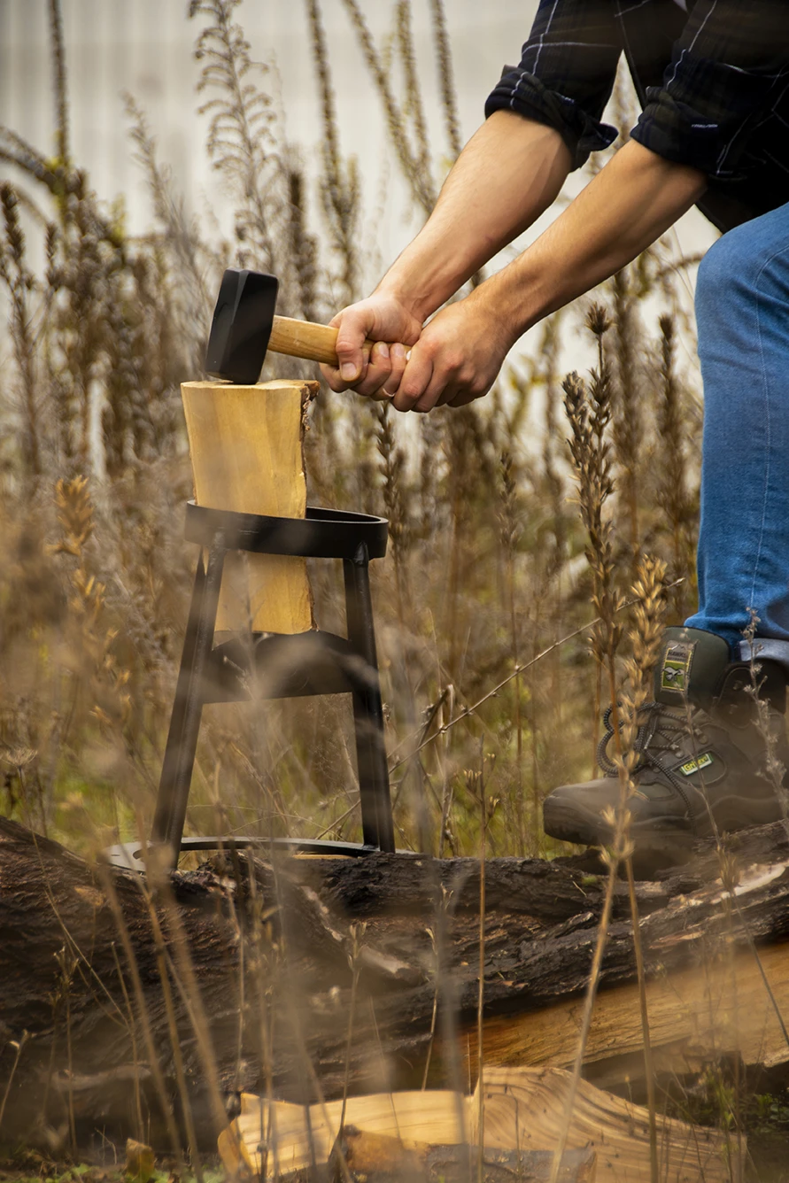 Esschert Aanmaakhoutklover-set S 2 Esschert Aanmaakhoutklover-set S - Afbeelding 2