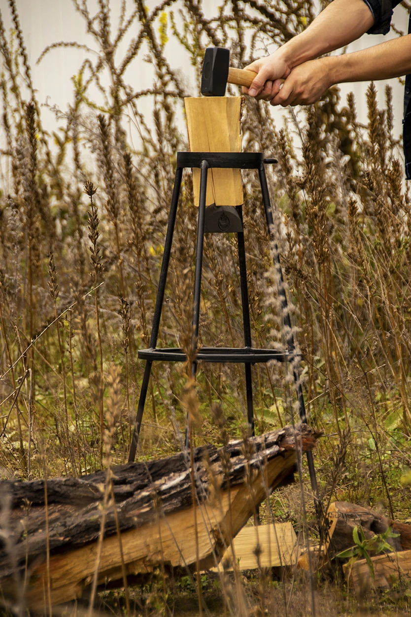 Esschert Aanmaakhoutklover-set L 2 Esschert Aanmaakhoutklover-set L - Afbeelding 2