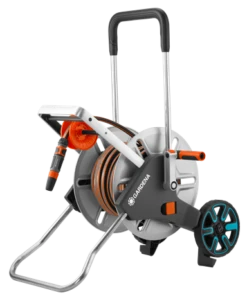 Gardena Metalen Slangenwagen Easy Set AquaRoll M Incl. 25m Slang