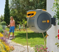 Hozelock Autoreel Muurhaspel Bevestigingsplaat -Tuinonderhoud Hozelock AutoReel slanghaspel 3 1
