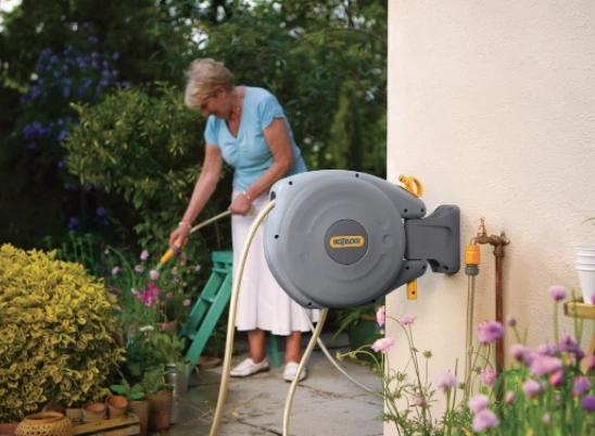 Hozelock Automatische Haspel Incl. 20 Mtr Slang 2 Hozelock Automatische Haspel Incl. 20 Mtr Slang - Afbeelding 2