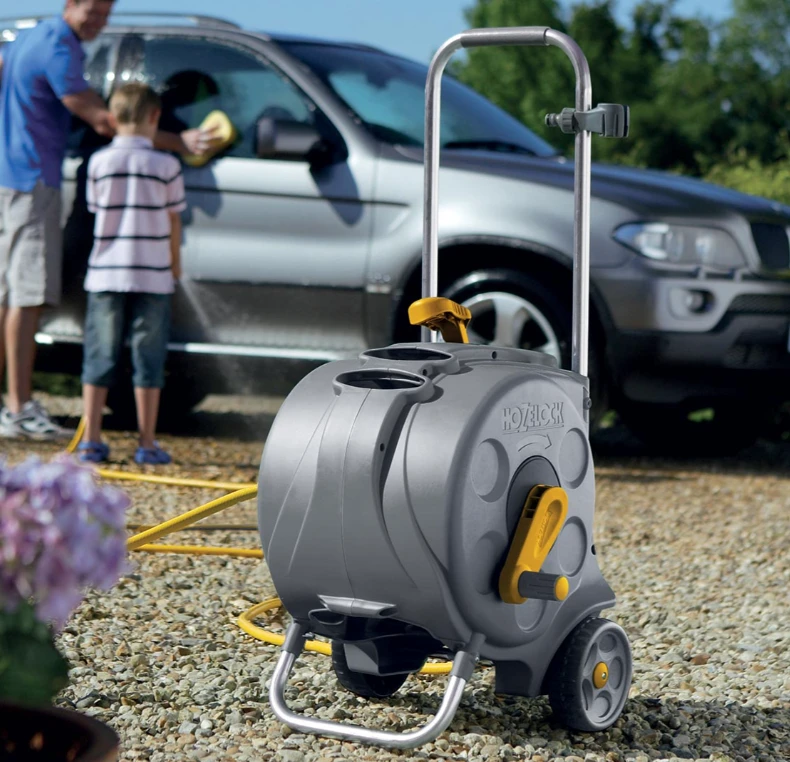 Hozelock Compact Cart Incl. 30 Mtr Slang, Startset En Tuinspuit 2 Hozelock Compact Cart Incl. 30 Mtr Slang, Startset En Tuinspuit - Afbeelding 2