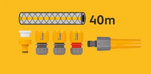 Hozelock Fast Cart Slangwagen Incl. 40 M Slang Startset En Tuinspuit 5 Hozelock Fast Cart Slangwagen Incl. 40 M Slang Startset En Tuinspuit - Afbeelding 5