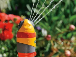 Hozelock Turbine Cirkelsproeier PRO 2 In 1 Op Spike, 314 M² 7 Hozelock Turbine Cirkelsproeier PRO 2 In 1 Op Spike, 314 M² -Tuinonderhoud Hozelock cirkelsproeier 2 in 1 Pro 3 1