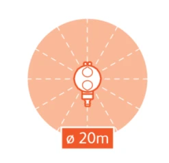 Hozelock Cirkelsproeier 2 In 1 Pro Op Slede Voor Maximaal 314 M² -Tuinonderhoud Hozelock cirkelsproeier 2 in 1 Pro 4 3