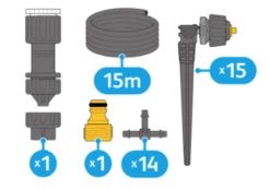Hozelock Easy Drip Micro Druppelaar Startset -Tuinonderhoud Hozelock universele micro druppelaar startset 3 1