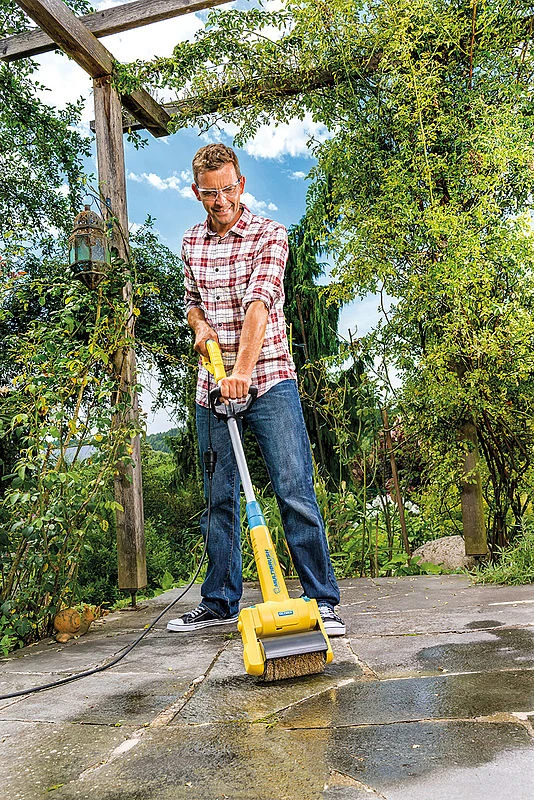 Gloria Multibrush Brede Steenborstel PRO - Messing Bekleed Staal 2 Gloria Multibrush Brede Steenborstel PRO - Messing Bekleed Staal - Afbeelding 2