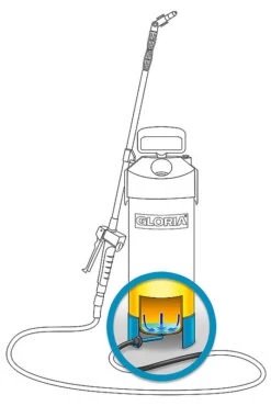 Gloria Drukspuit Prima 8 - NBR 8 Liter 7 Gloria Drukspuit Prima 8 - NBR 8 Liter -Tuinonderhoud csm hobby exklusiv Detail 1 Restmengenentleerung 78234d4eef 1