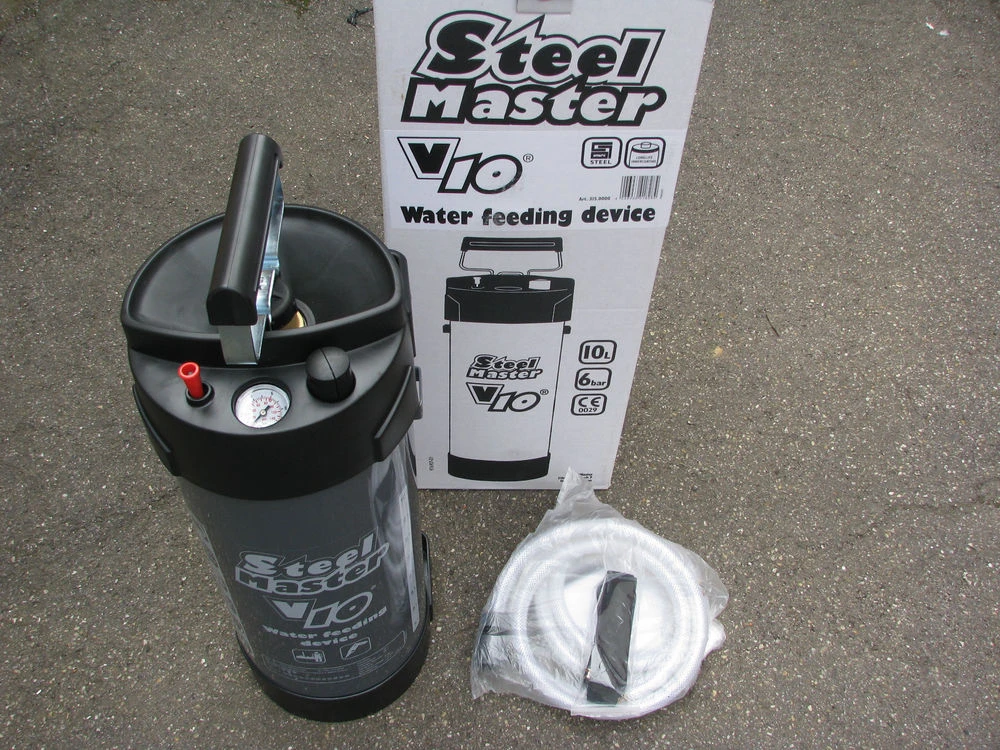 Gloria Hogedrukspuit Steelmaster V10 - 10 Liter 2 Gloria Hogedrukspuit Steelmaster V10 - 10 Liter - Afbeelding 2